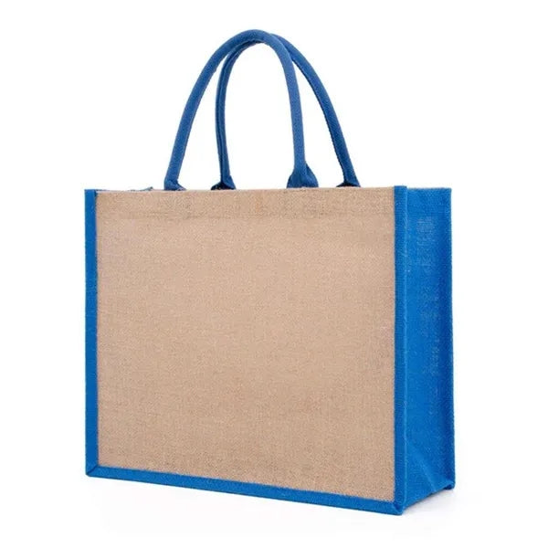 Eco-Chic Jute Tote with Rope Handle