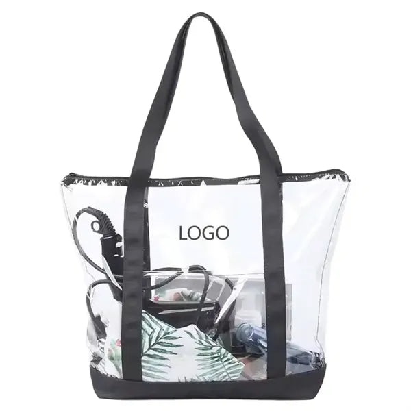 Jumbo Transparent Beach Tote