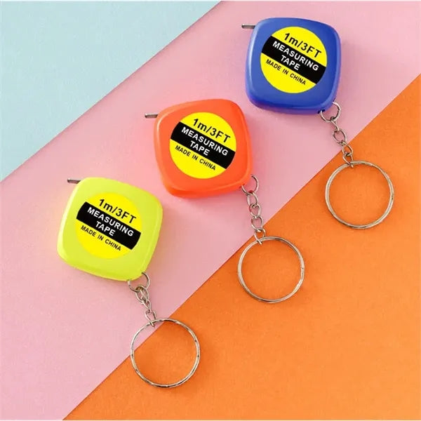 6-Foot Retractable Measuring Keychain