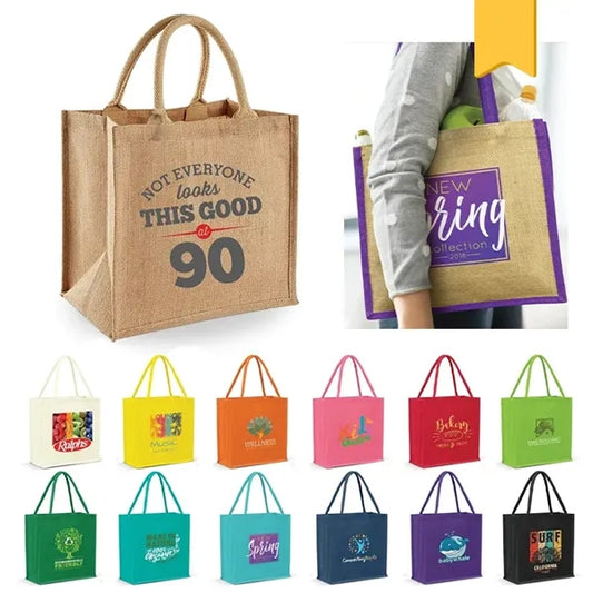 Eco-Friendly Mini Jute Tote Bag