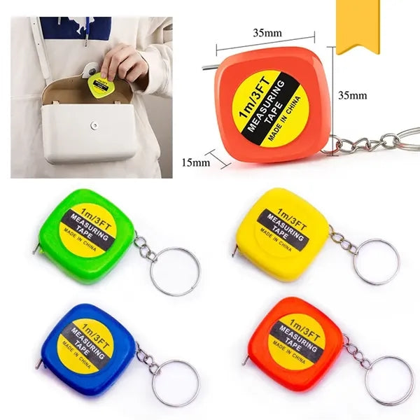 6-Foot Retractable Measuring Keychain