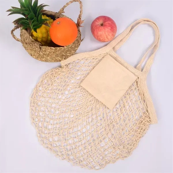 Collapsible Cotton Mesh Market Totes