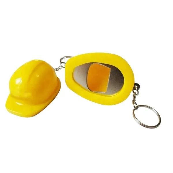 Helmet-Style Bottle Opener Keyring
