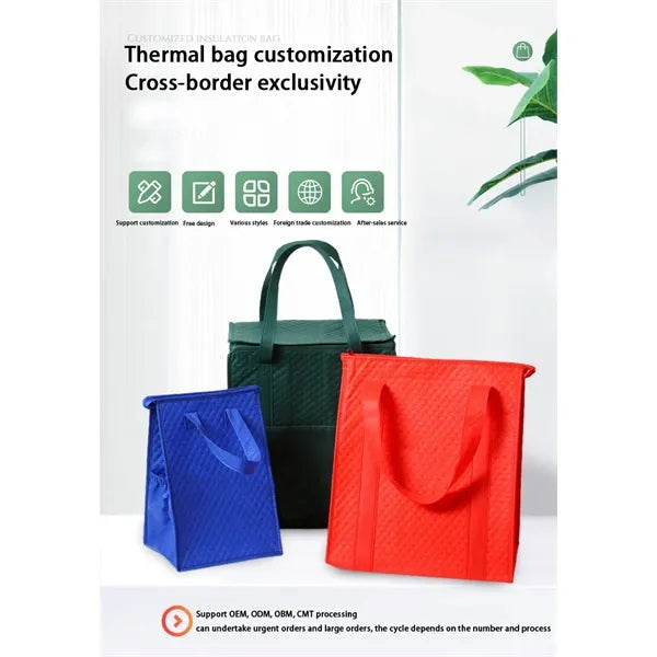 Non-Woven Fabric Cooler Tote Bag