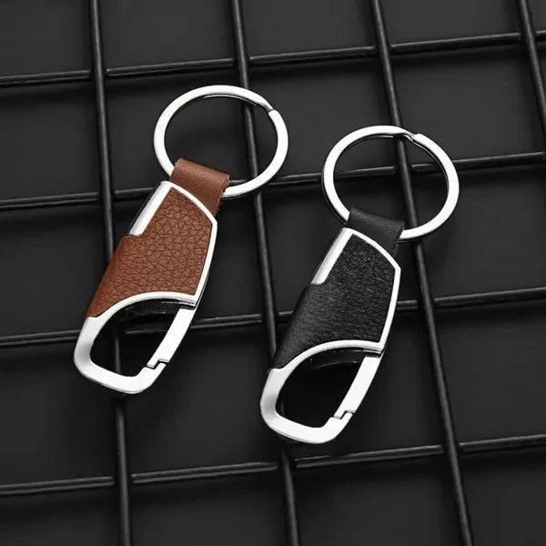 Stylish Metal & PU Vintage Keychains
