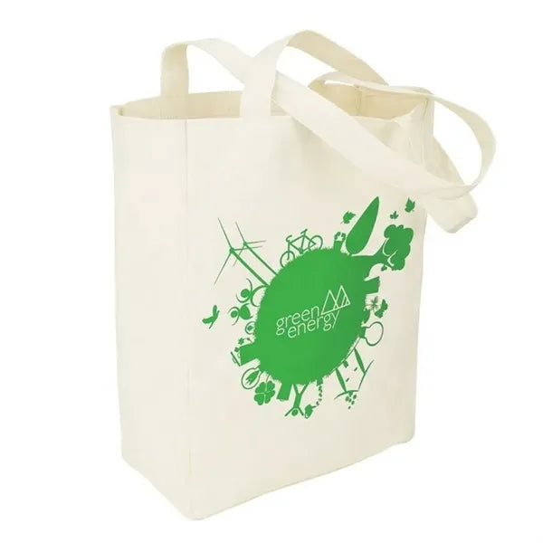 12 oz. Natural Cotton Canvas Tote Bag