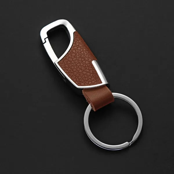 Stylish Metal & PU Vintage Keychains