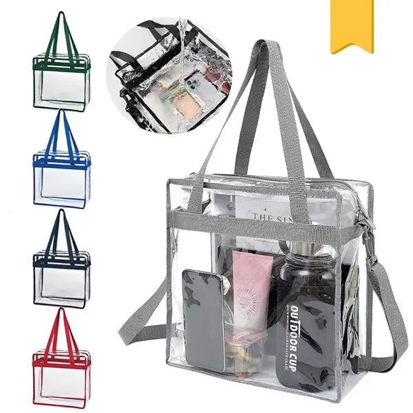 Transparent Travel PVC Tote Bag