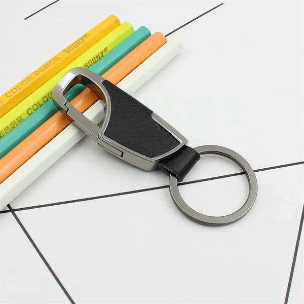 Stylish Metal & PU Vintage Keychains