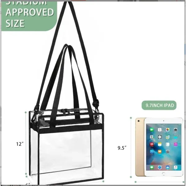 Transparent Travel PVC Tote Bag