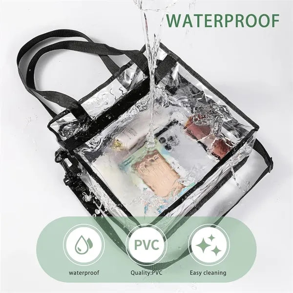 Transparent Travel PVC Tote Bag