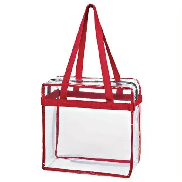 Transparent Travel PVC Tote Bag