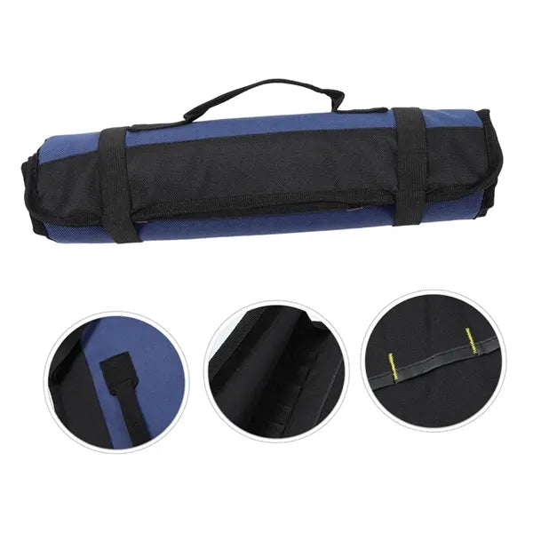 Portable Roll Up Tool Storage Bag Organizer