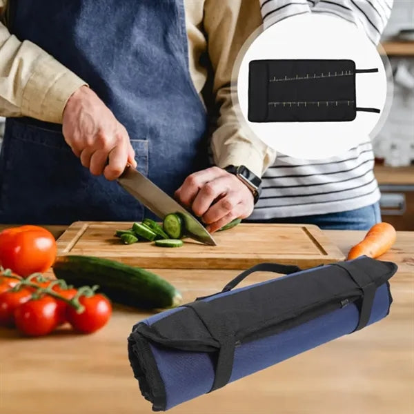 Portable Roll Up Tool Storage Bag Organizer