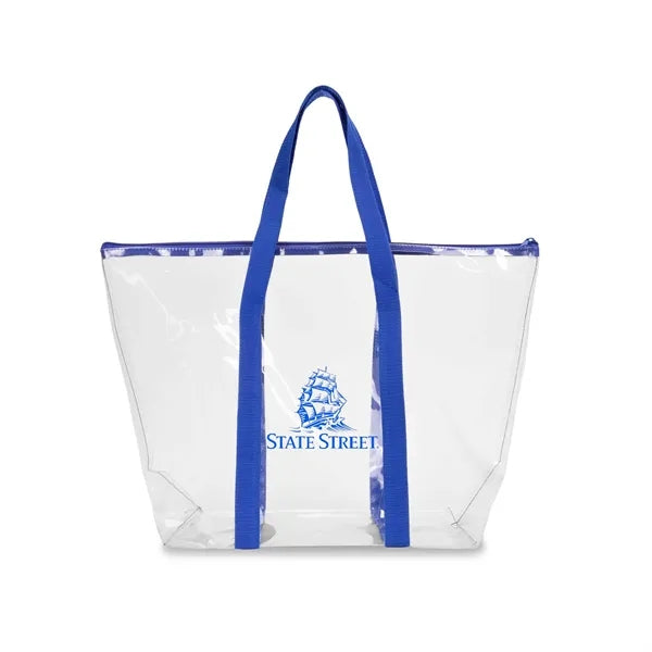 ClearVue EVA Zipper Tote
