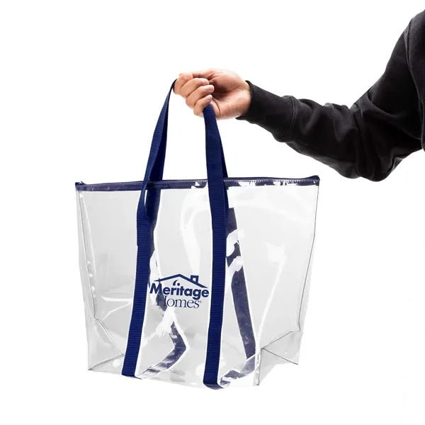 ClearVue EVA Zipper Tote