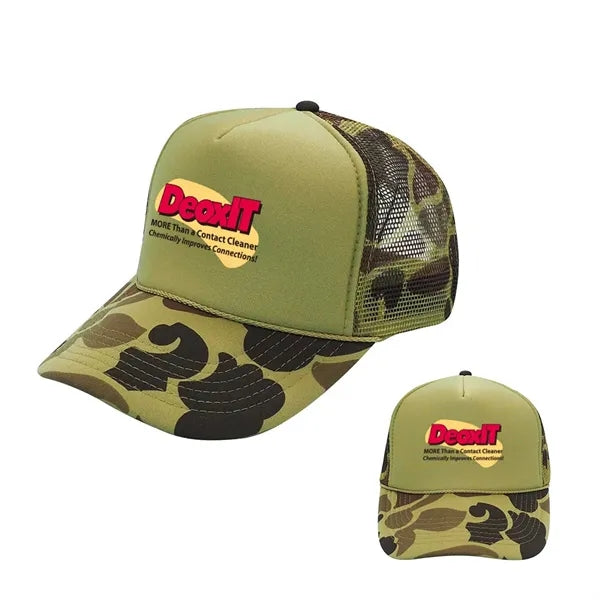 Trail Camo Trucker Hat