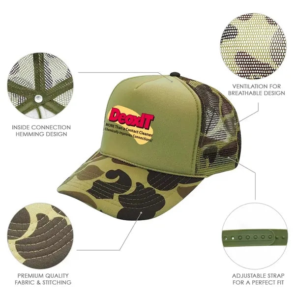 Trail Camo Trucker Hat