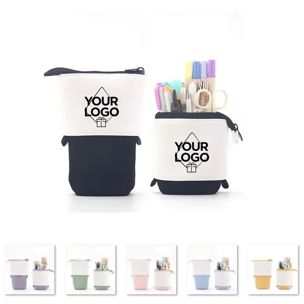 Telescopic Pencil Bag Pen Holder Stationery Case
