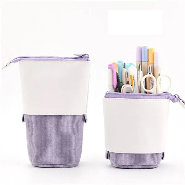 Telescopic Pencil Bag Pen Holder Stationery Case