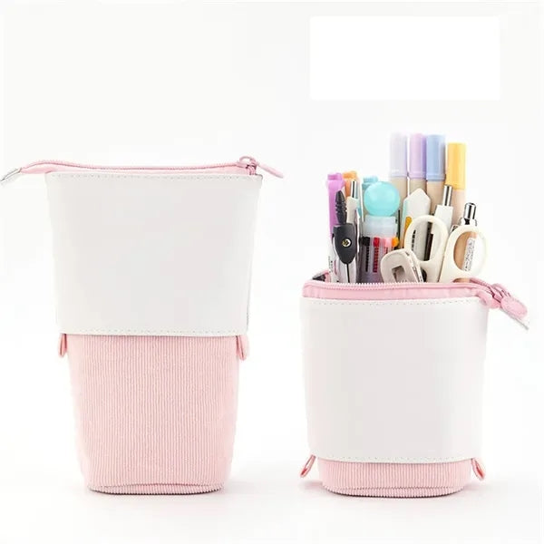 Telescopic Pencil Bag Pen Holder Stationery Case