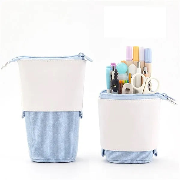 Telescopic Pencil Bag Pen Holder Stationery Case