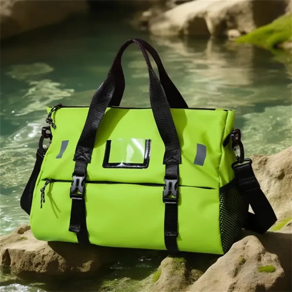 Sports Gym Duffel Bag with Shoes Compartment and Dry Wet