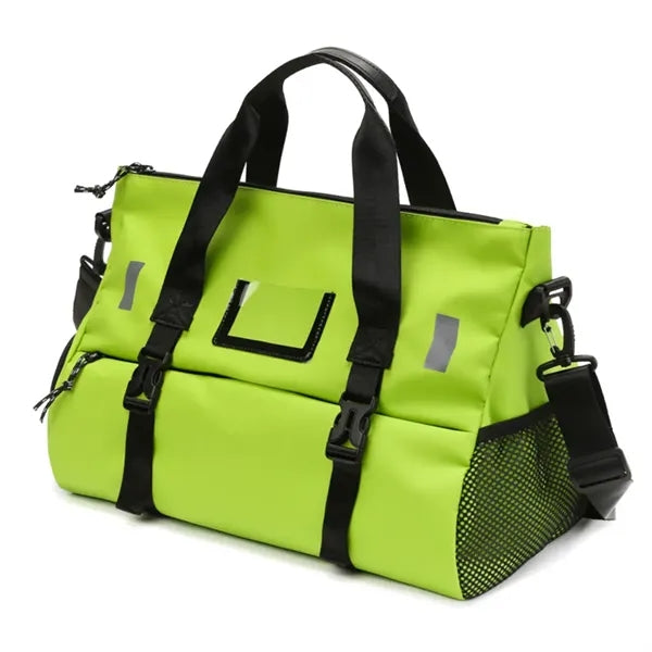 Sports Gym Duffel Bag with Shoes Compartment and Dry Wet