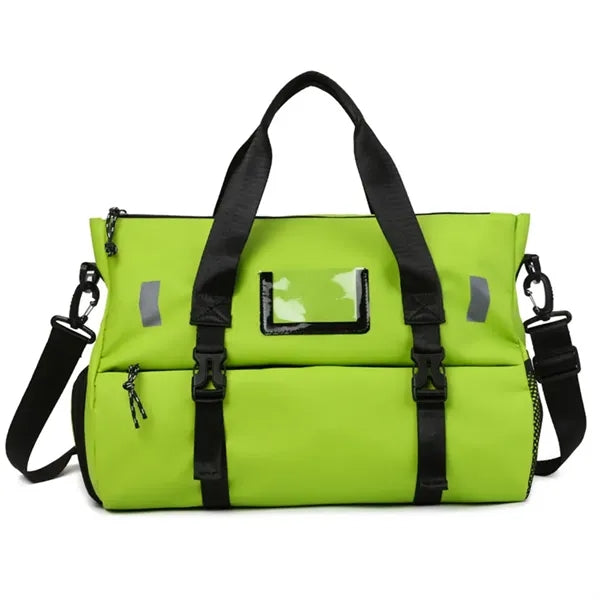 Sports Gym Duffel Bag with Shoes Compartment and Dry Wet