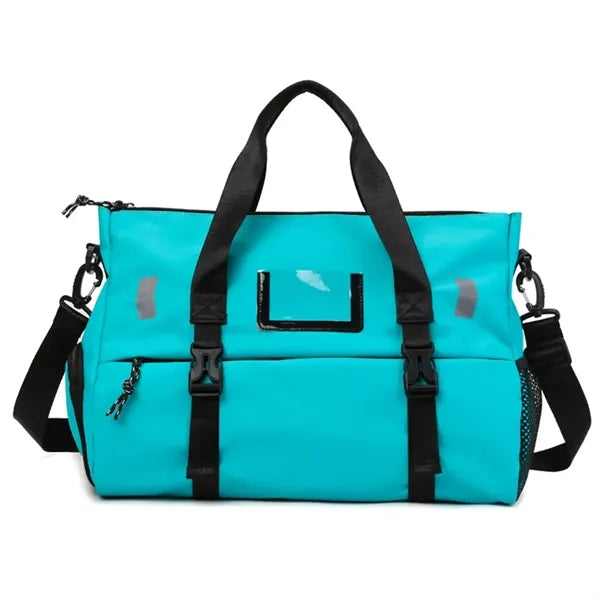 Sports Gym Duffel Bag with Shoes Compartment and Dry Wet