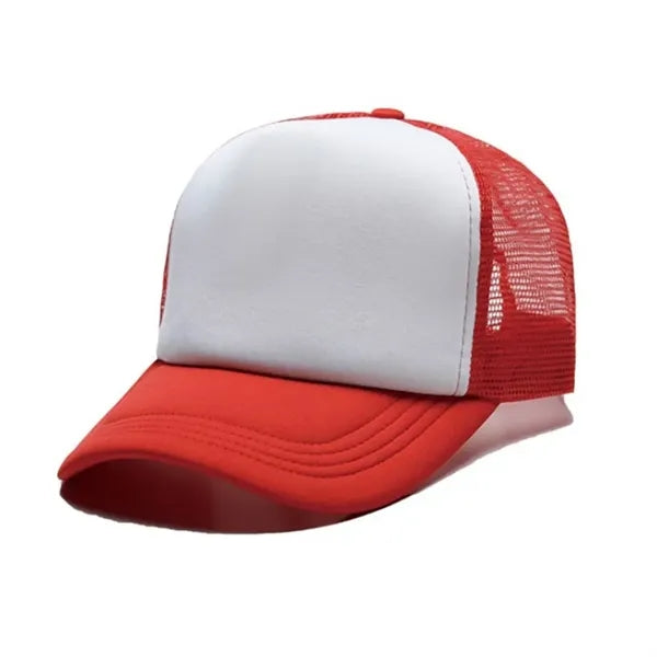 Beach Trucker Hats Sublimation Mesh Baseball Caps