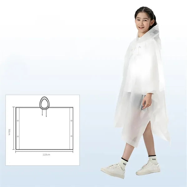 Kids Poncho Raincoat