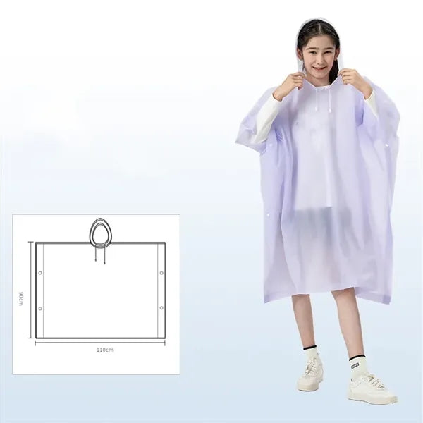 Kids Poncho Raincoat