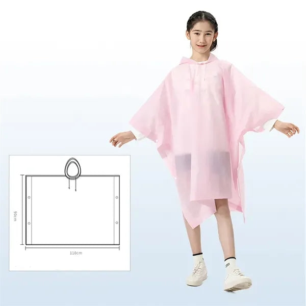 Kids Poncho Raincoat