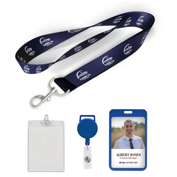 Nylon 5/8 inch Lanyard-A