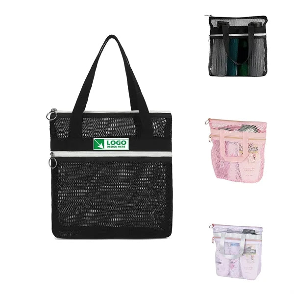 Portable Quick Dry Shower Mesh Bag