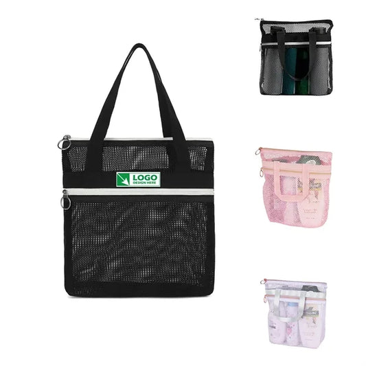 Portable Quick Dry Shower Mesh Bag