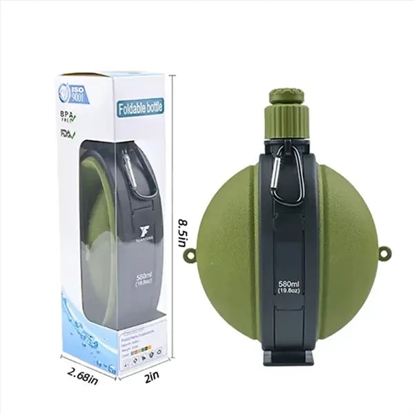 Foldable Portable Camping Water Bottle