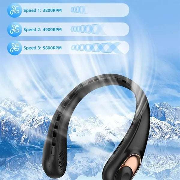 Personal Wearable Neck Fan
