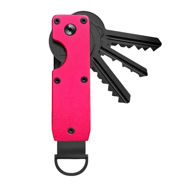 Aluminum Key Organizer Holder Compact Keychain