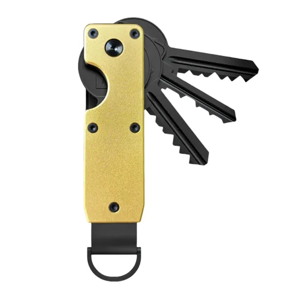 Aluminum Key Organizer Holder Compact Keychain