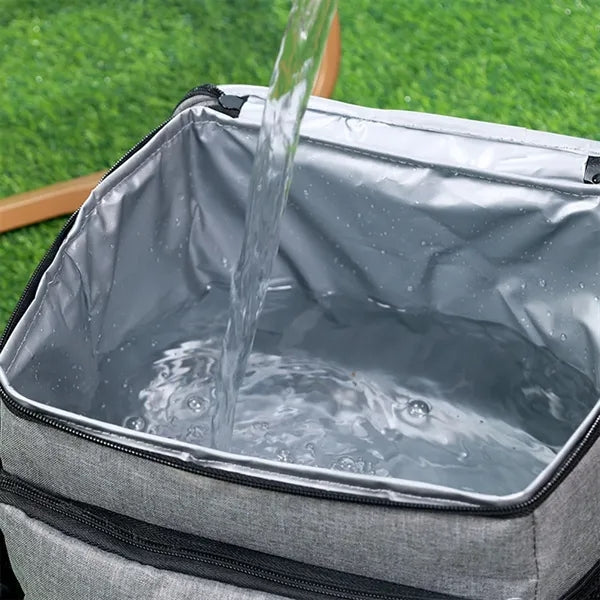 17L Waterproof Insulated Large Capacity Outdoor Picnic Bag