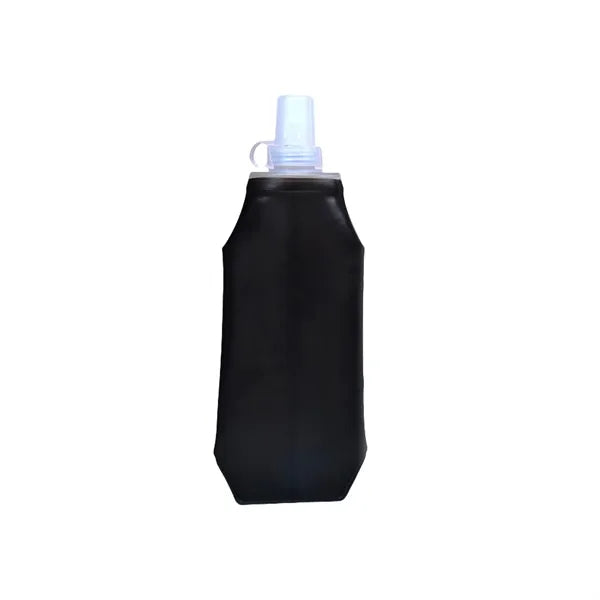 Squeeze-style sports soft water bottle