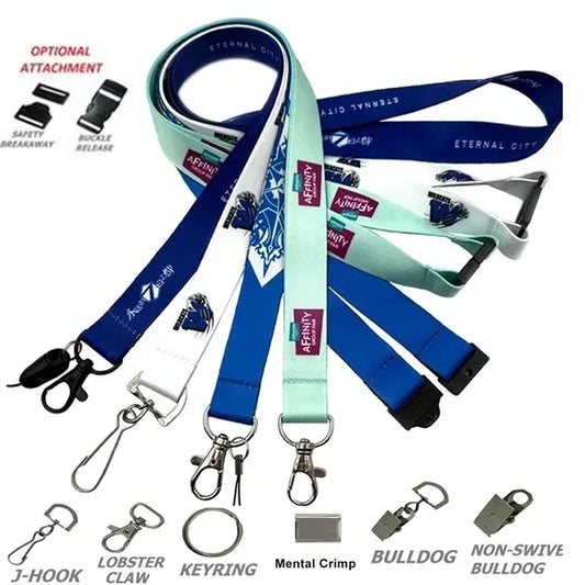 Full Color Double Sided Dye Sublimated Lanyard