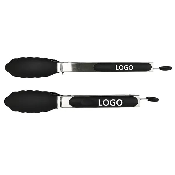 Heat Resistant Silicone Grip Kitchen Tongs