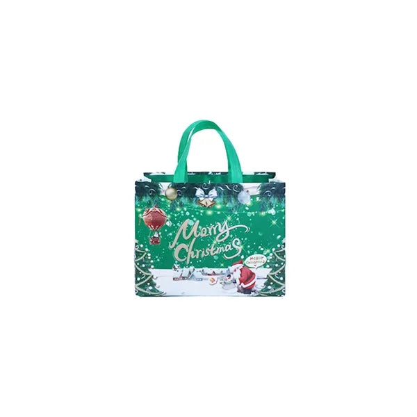 Sublimated Non-Woven Shopping Tote with Reinforced Handles
