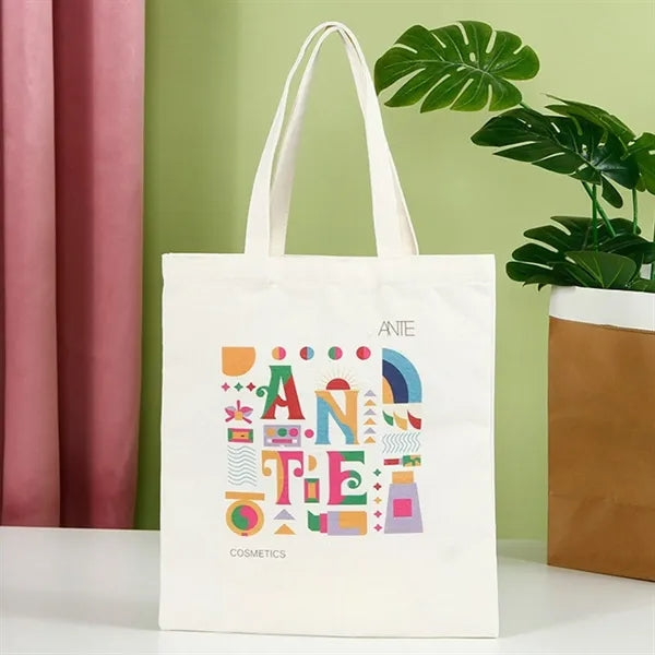 Natural Cotton Grocery Tote - 12 Oz
