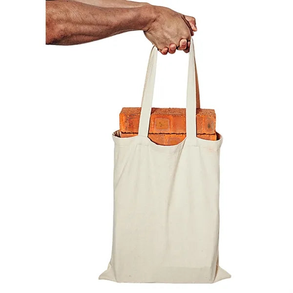 Natural Cotton Grocery Tote - 12 Oz