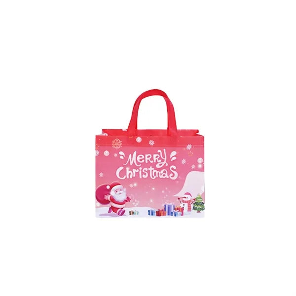 Sublimated Non-Woven Shopping Tote with Reinforced Handles