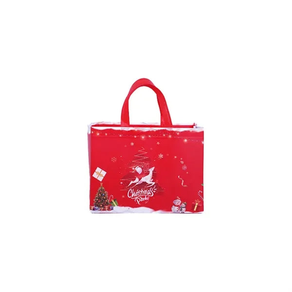 Sublimated Non-Woven Shopping Tote with Reinforced Handles